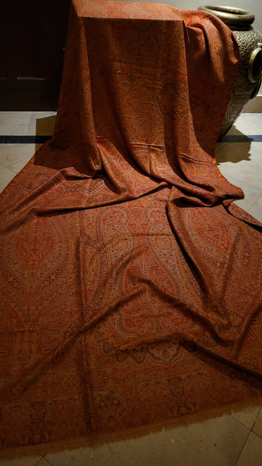 Persian kanni : Reversible shawl
