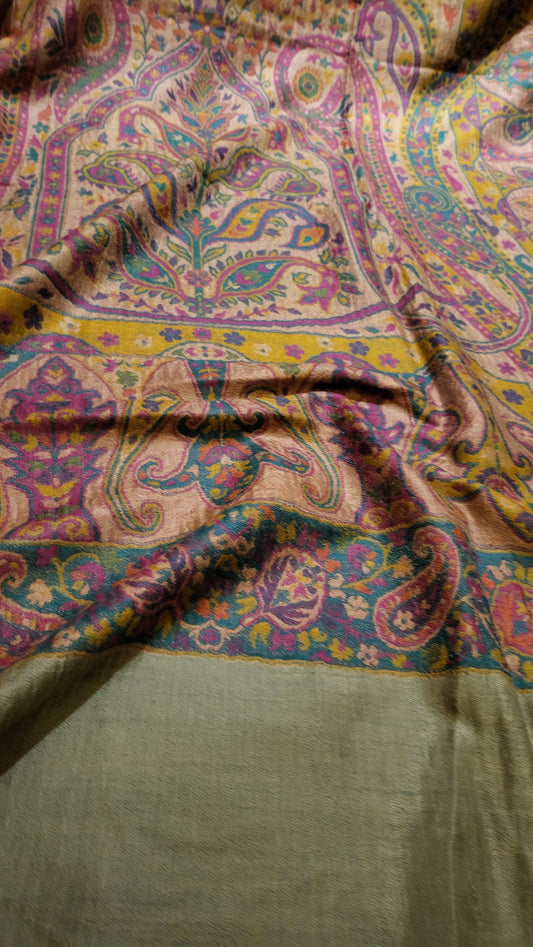 Persian kanni : Reversible shawl