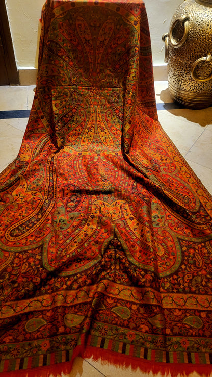 Persian kanni : reversible shawl