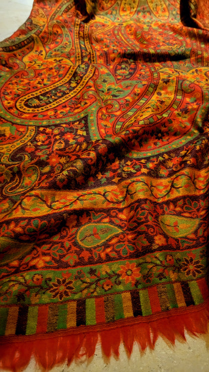 Persian kanni : reversible shawl