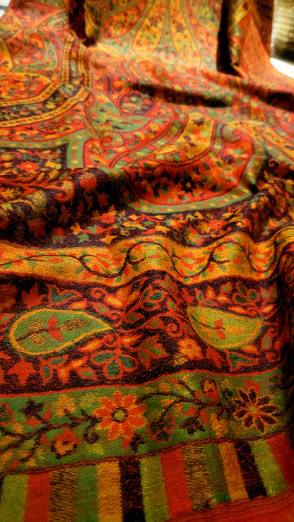 Persian kanni : reversible shawl