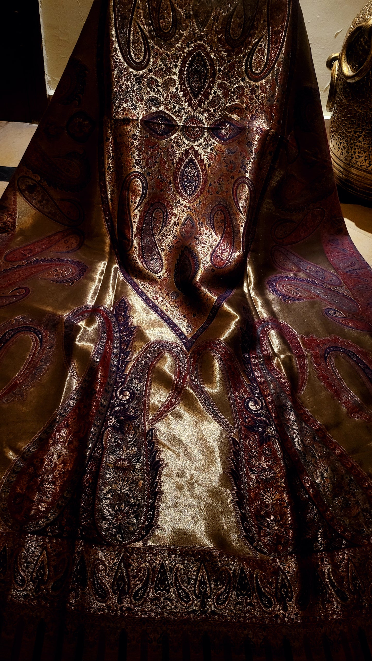 Reversible kanni : Moonlight pashmina