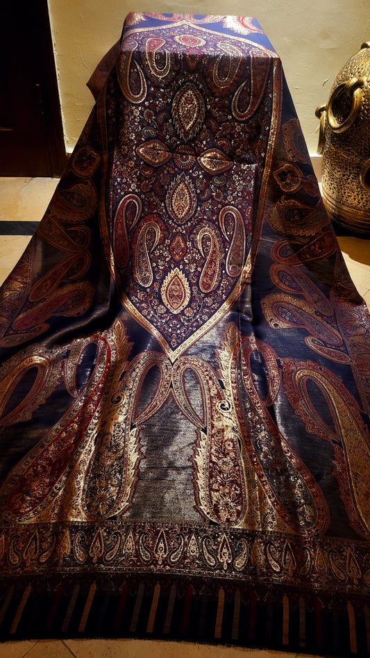 Reversible kanni : Moonlight pashmina