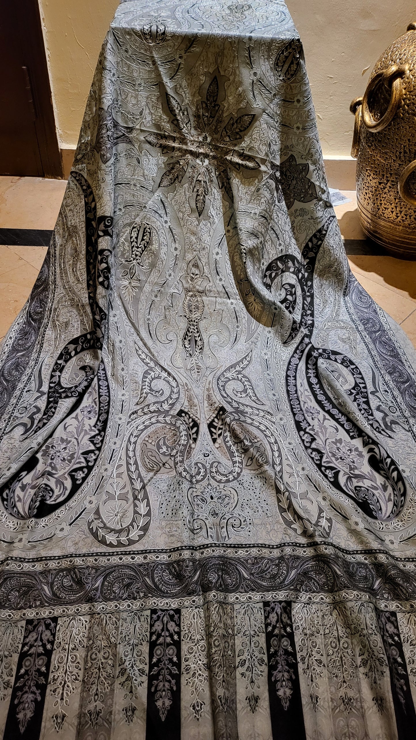 Reelkaar kalamkari : shawl
