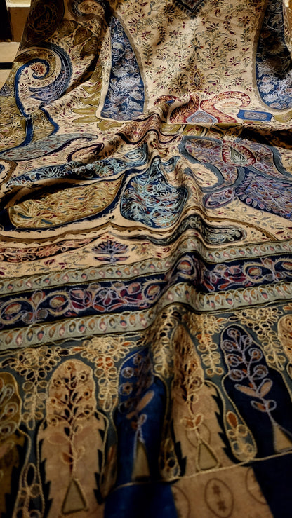Reelkaar kalamkar : shawl