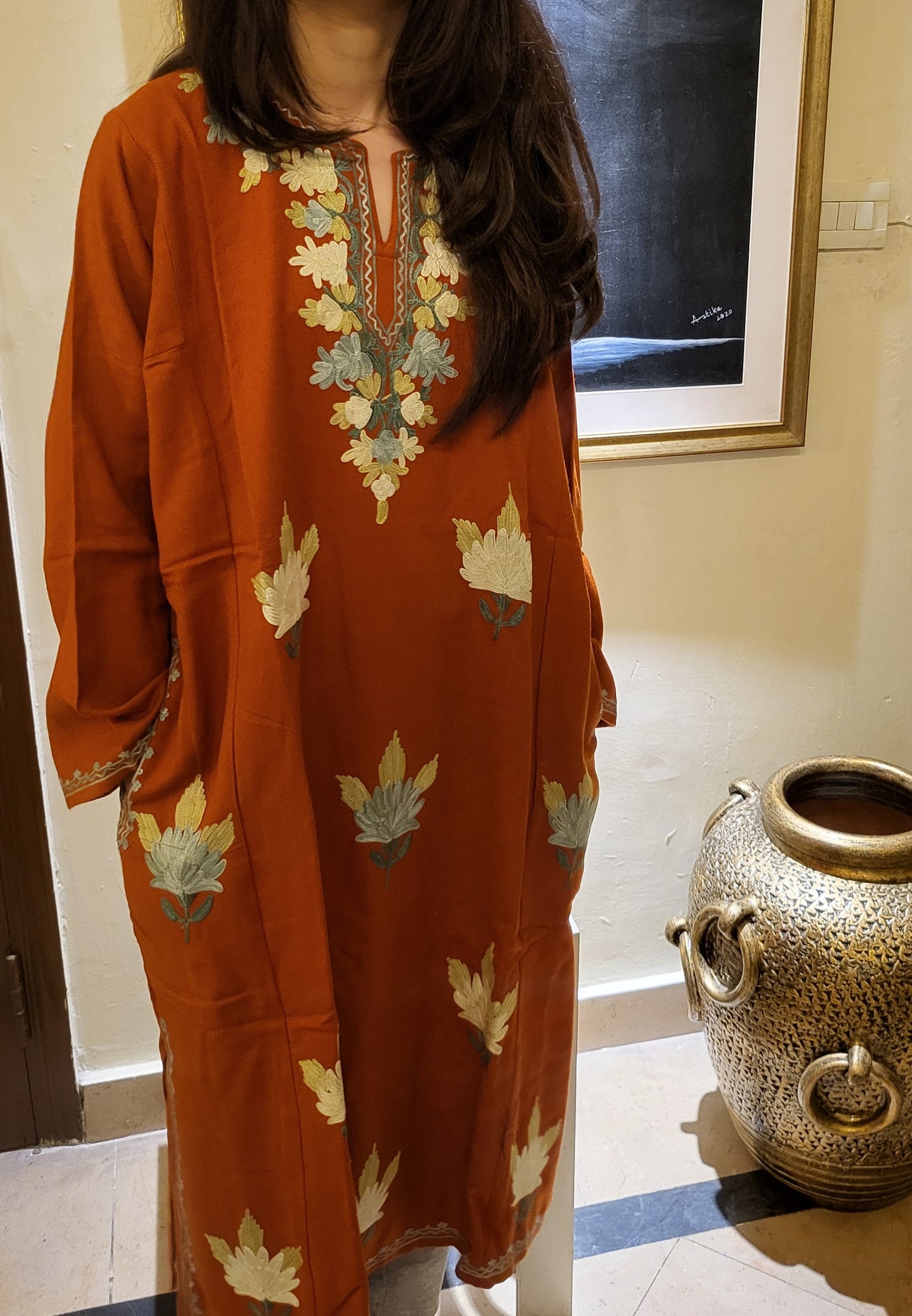 Phiren : kashmiri shirt