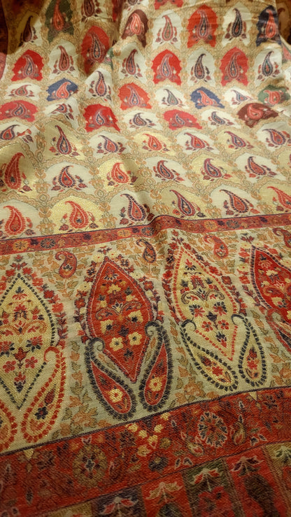 Neutral : Moonlight kanni shawl