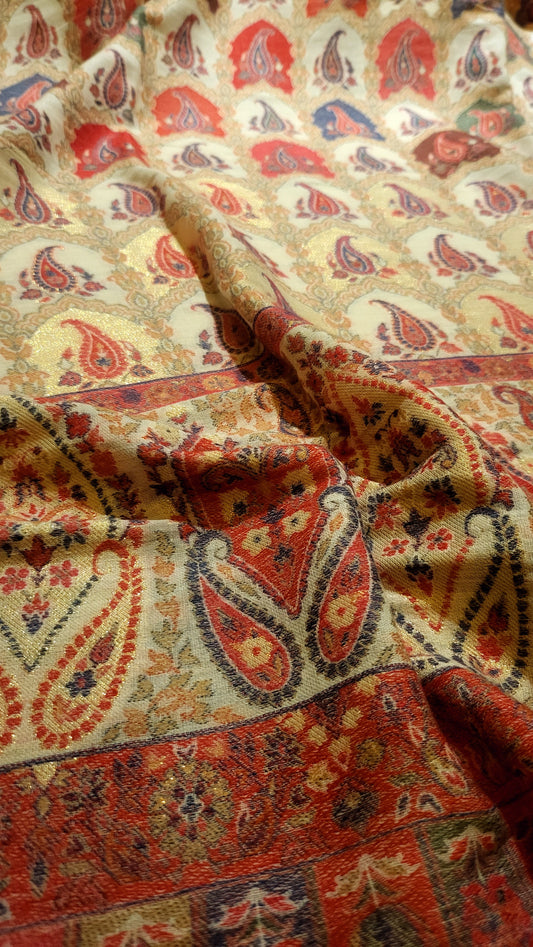 Neutral : Moonlight kanni shawl