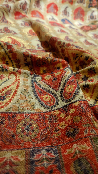 Neutral : Moonlight kanni shawl