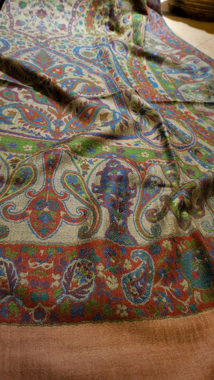 Persian kanni : Reversible shawl