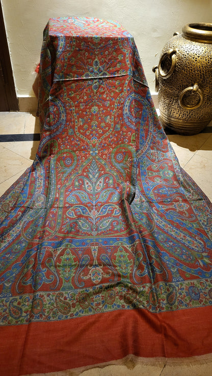Persian kanni : Reversible shawl
