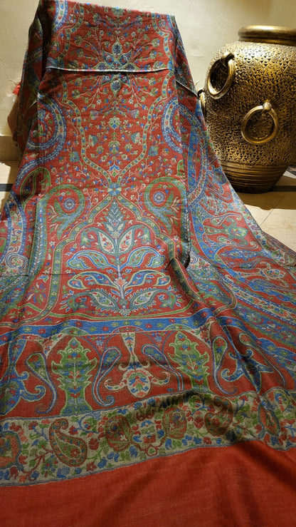 Persian kanni : Reversible shawl