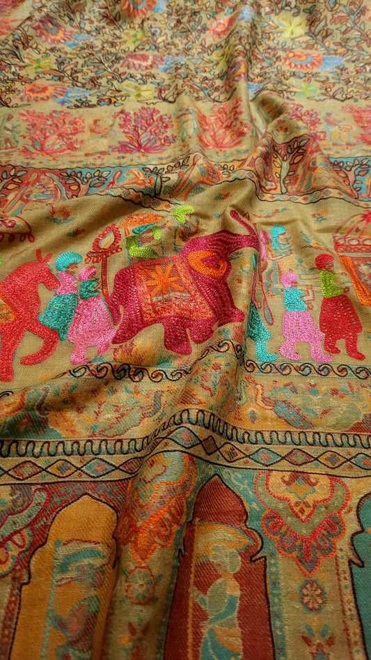 Kanni Reelkaar : Toosh shawl