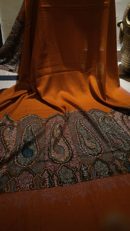 Luxury kalamkari : Toosh shawl