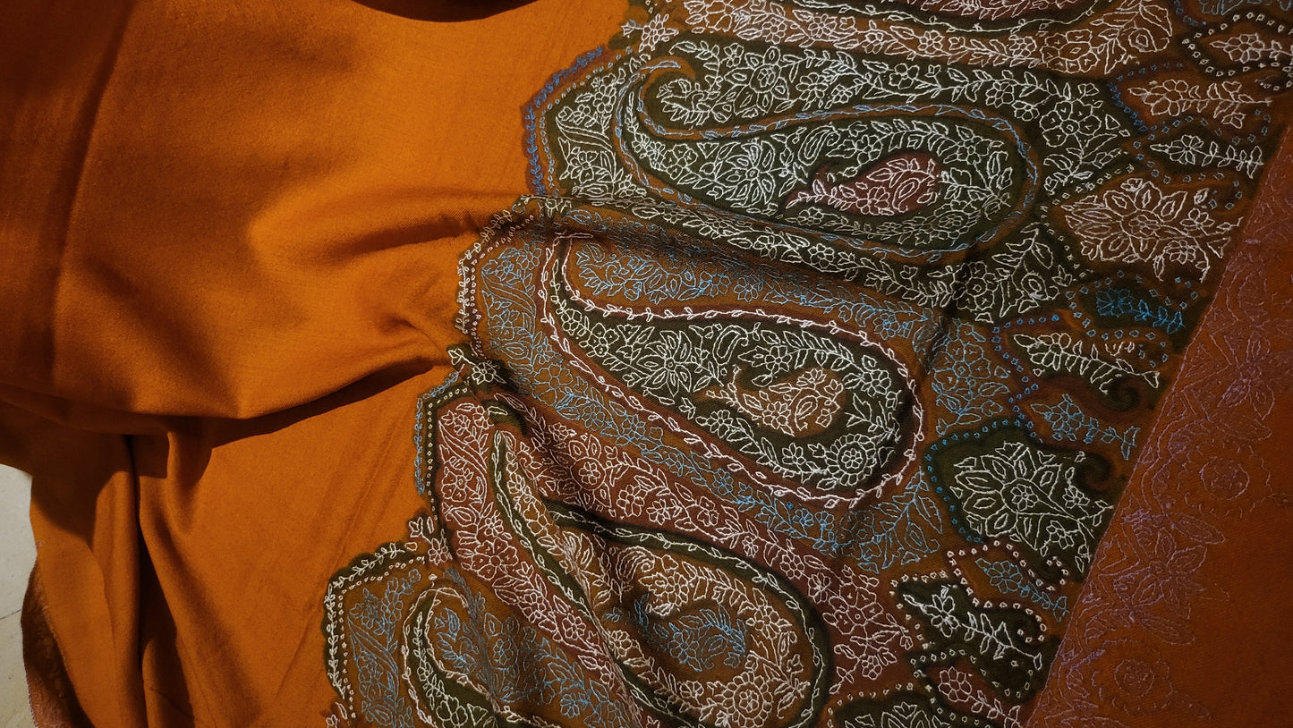Luxury kalamkari : Toosh shawl