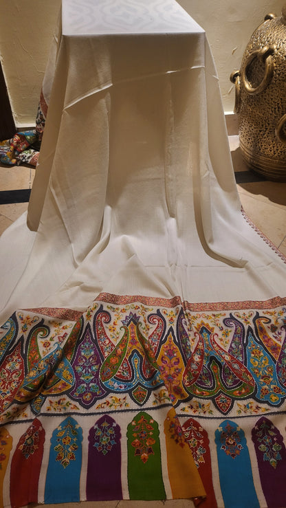 Luxury kalamkari : Toosh shawl