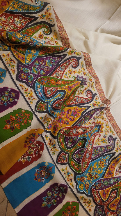 Luxury kalamkari : Toosh shawl