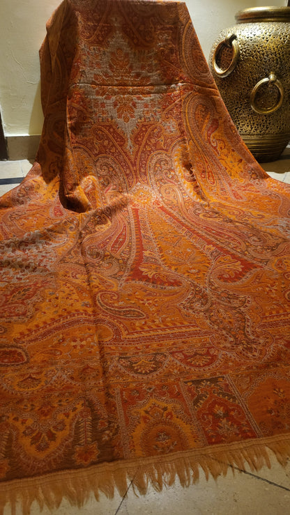 Laila's persian kanni : Reversible shawl
