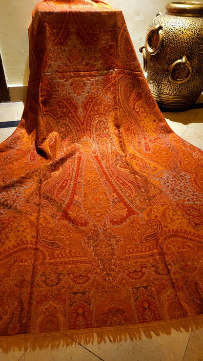 Laila's persian kanni : Reversible shawl
