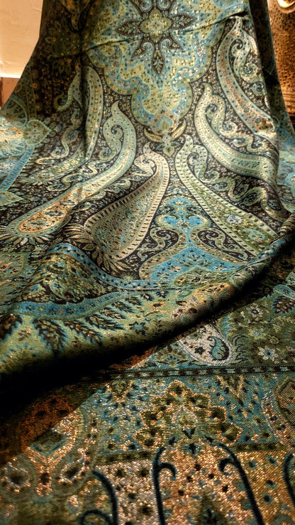 Emerald : Gandhara kanni shawl