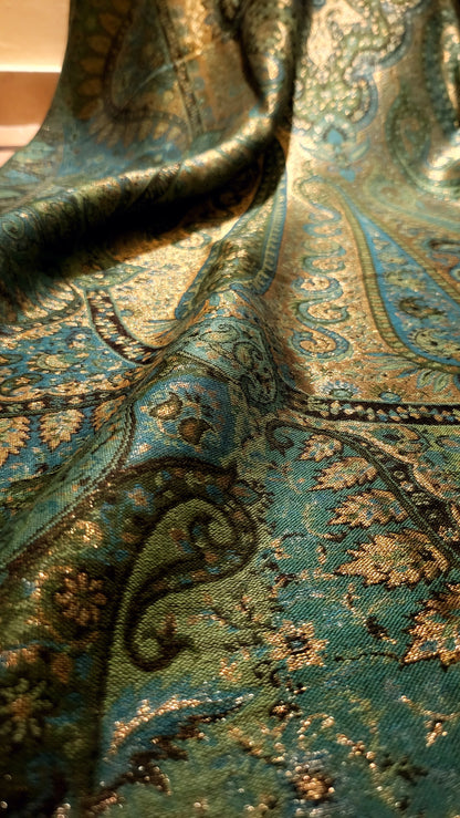 Emerald : Gandhara kanni shawl