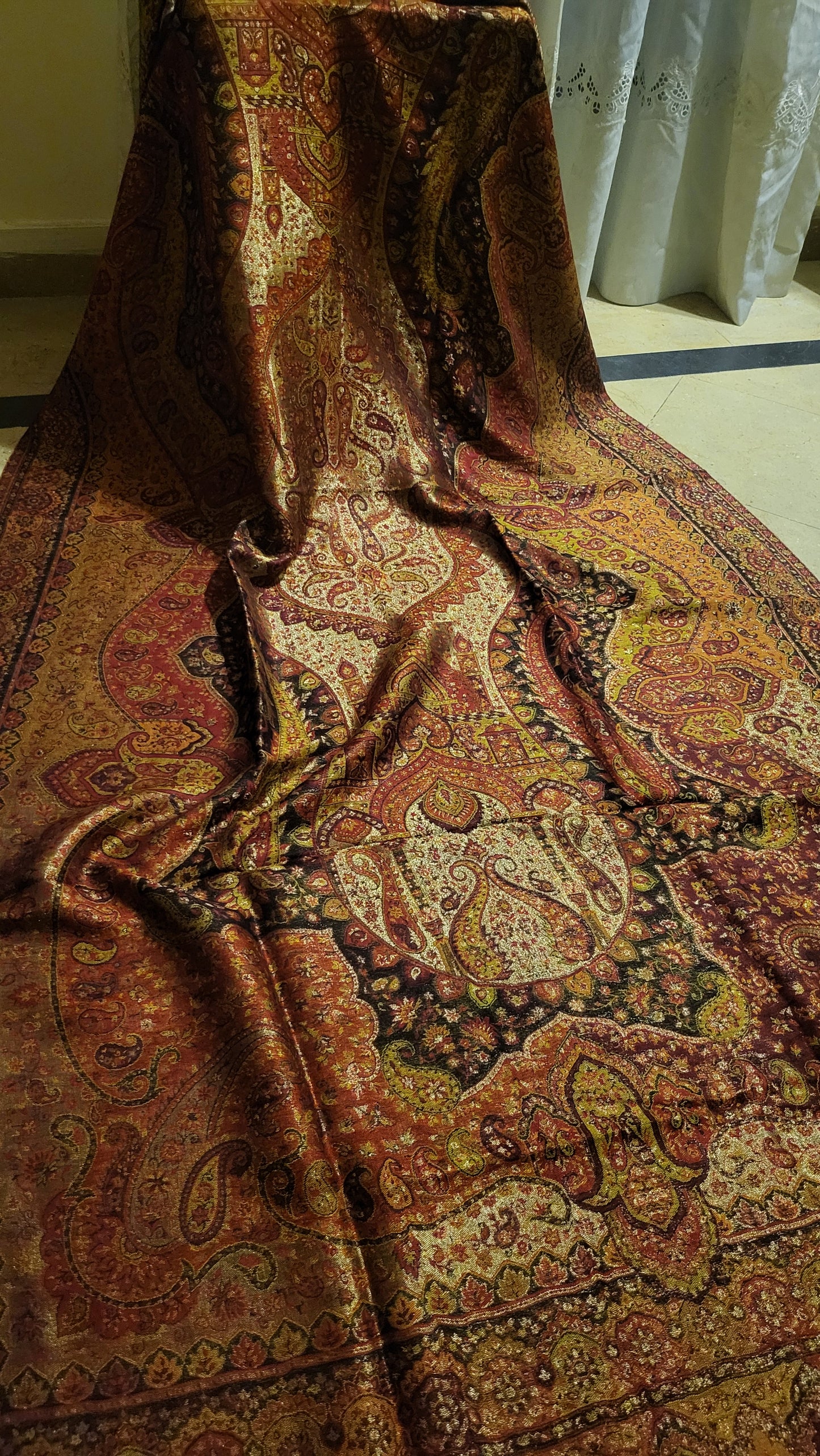 Gandhara moonlight : kanni shawl