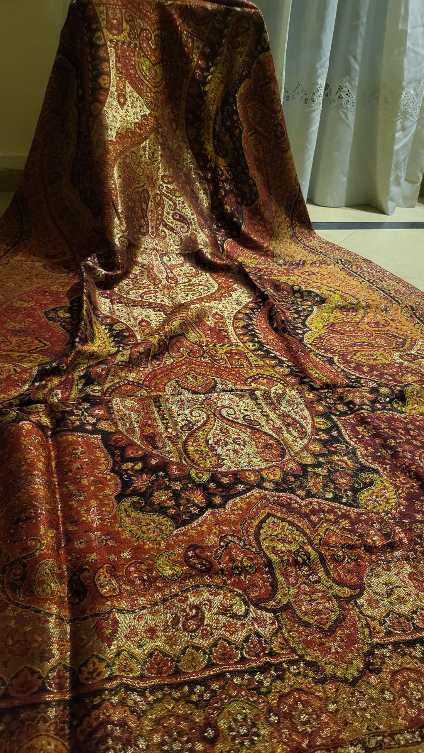 Gandhara moonlight : kanni shawl