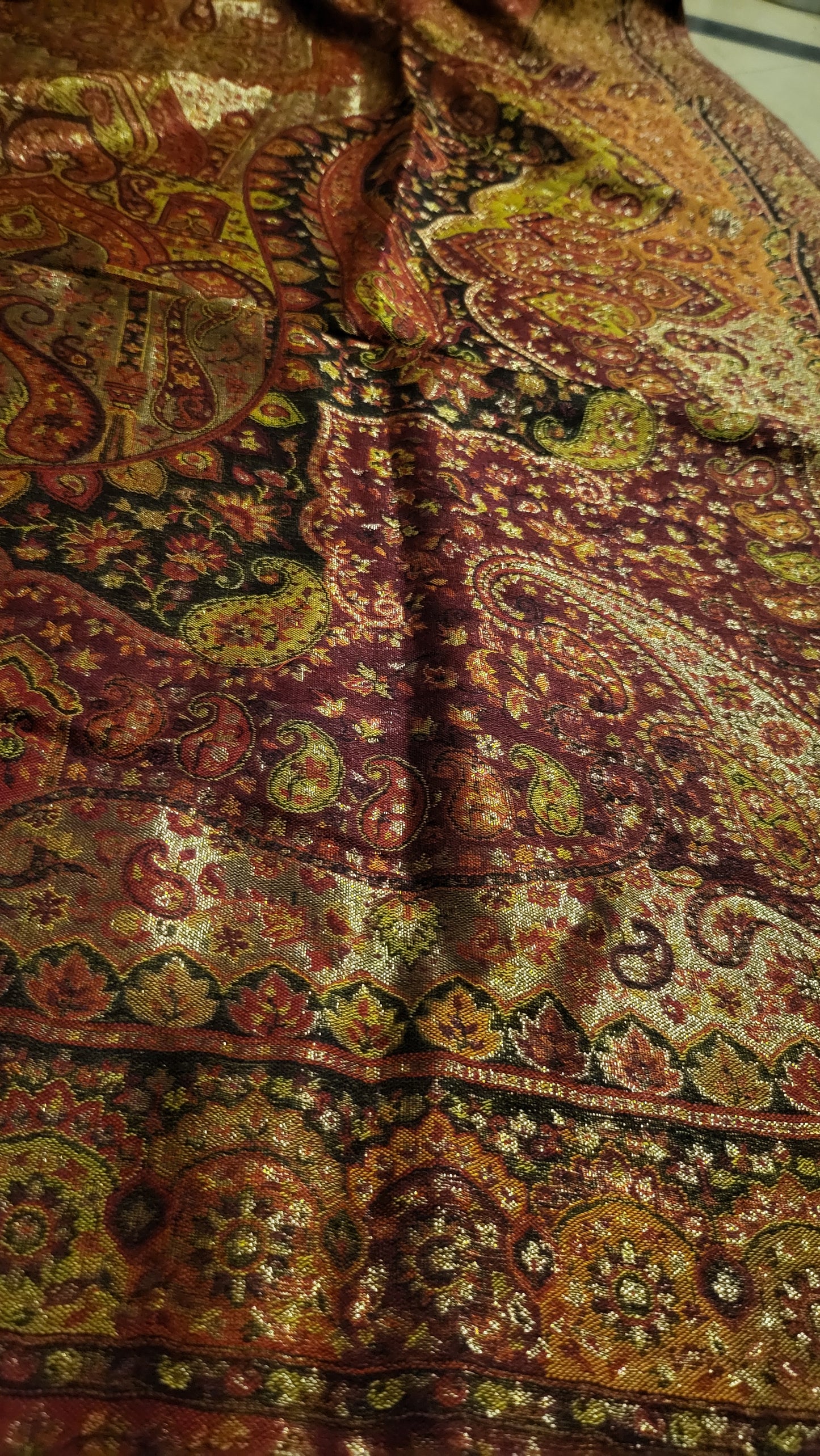 Gandhara moonlight : kanni shawl