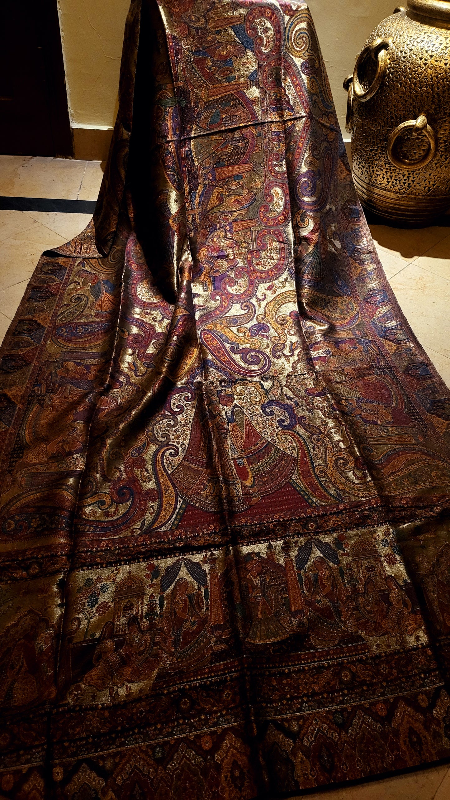 Laila's moonlight kanni : shawl
