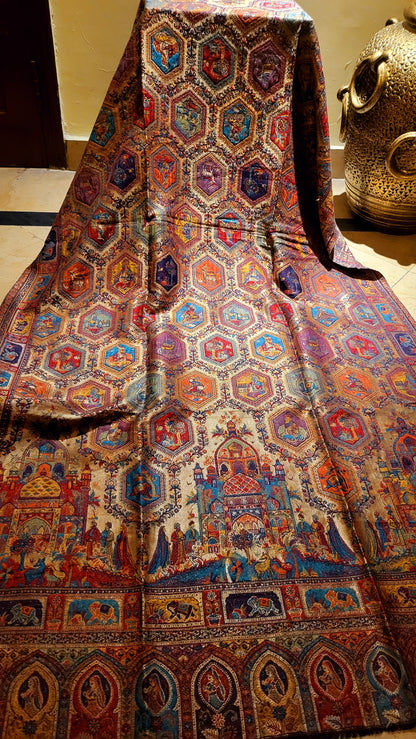 Noor mehal : Moonlight kanni shawl