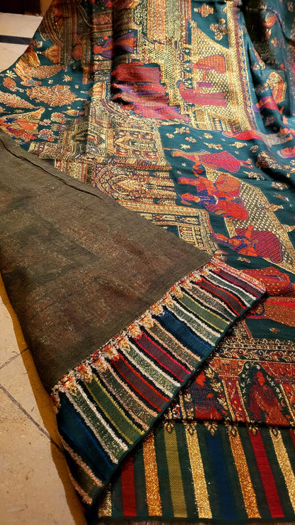 Darbari zarri kanni : shawl