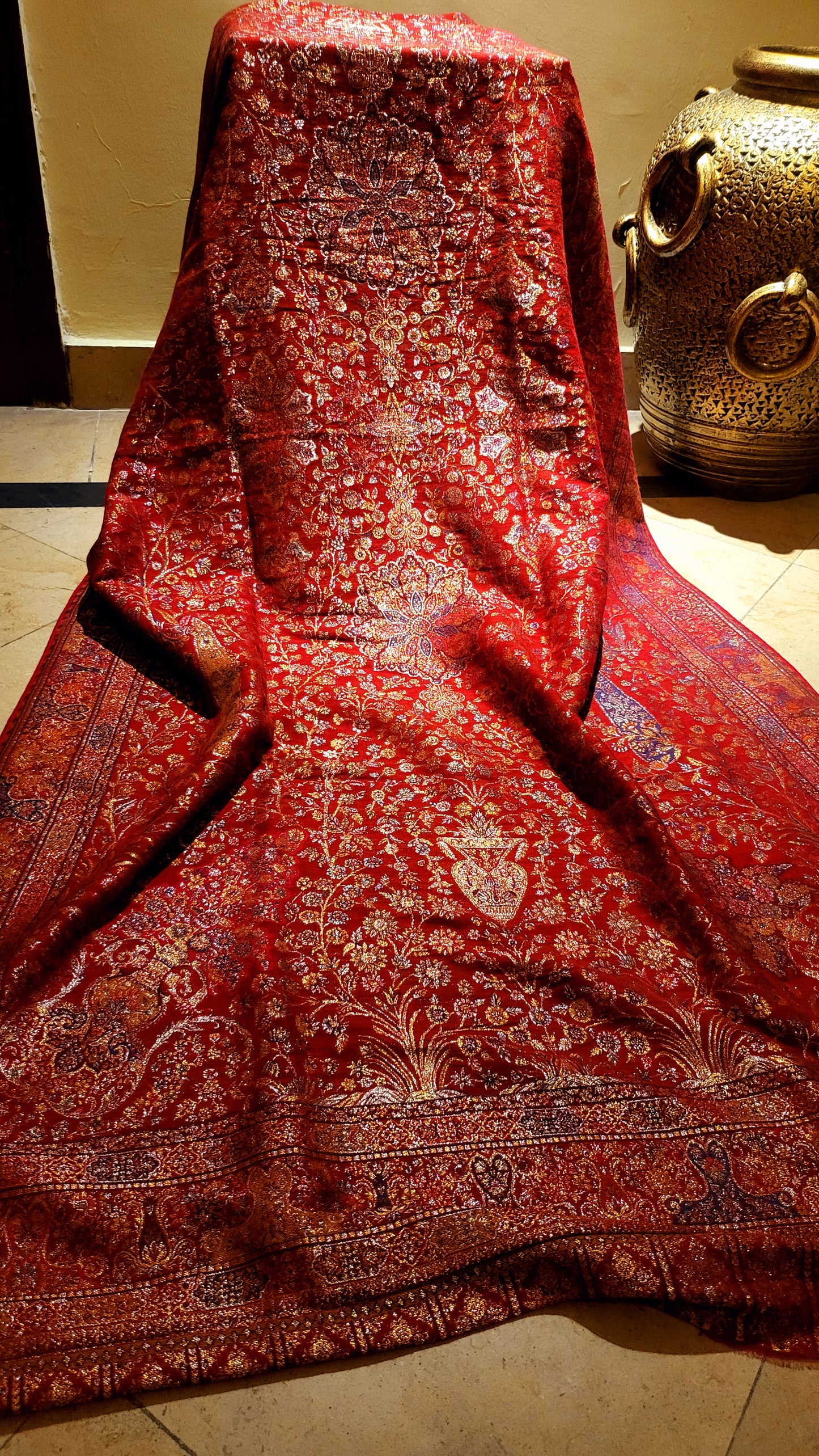 Darbari zarri kanni : shawl