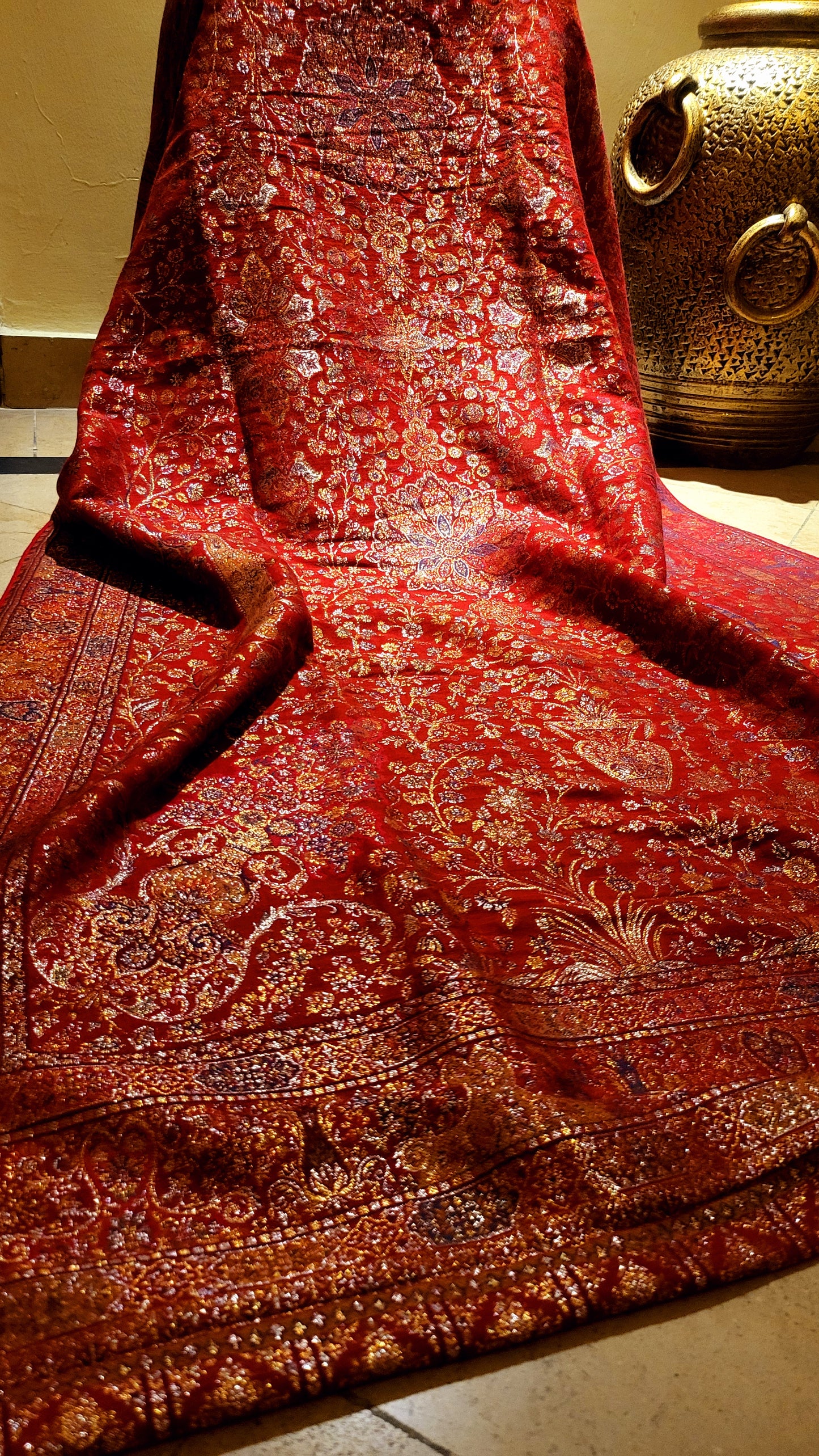 Darbari zarri kanni : shawl
