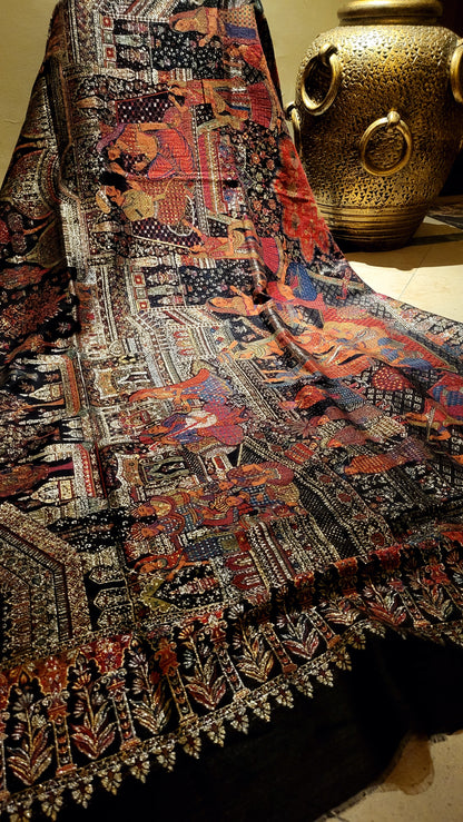 Darbari zarii kanni : shawl