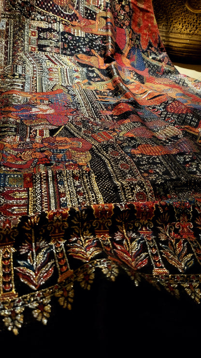 Darbari zarii kanni : shawl