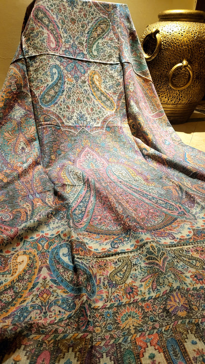 Feather soft :Persian kanni shawl
