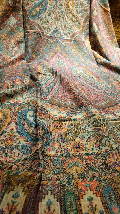 Feather soft :Persian kanni shawl
