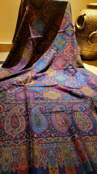 Purple dream : persian kanni shawl