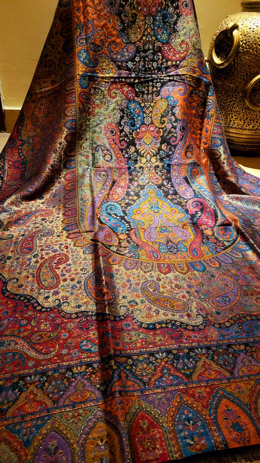 Kaani moonlight : Reversible shawl