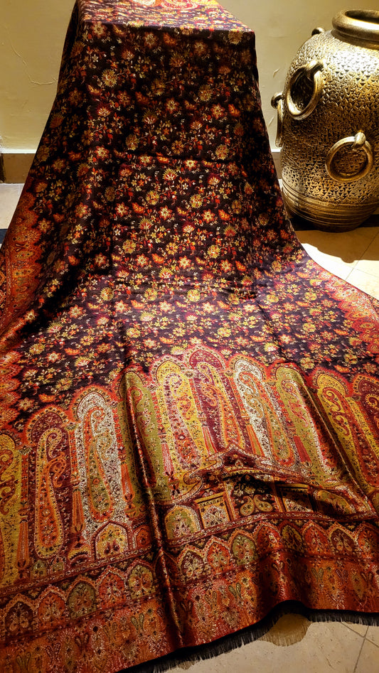 Reversible kanni : Moonlight shawl