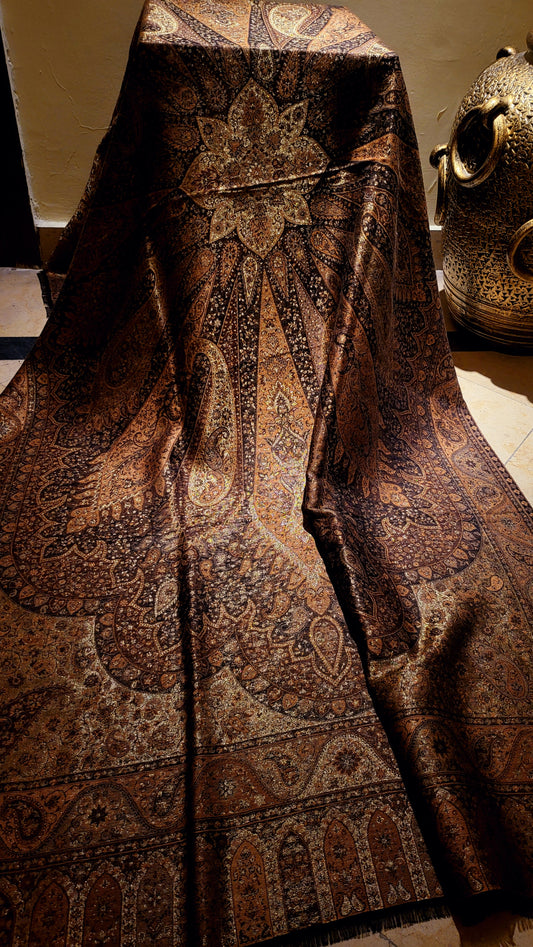 Choco brown : Reversible kaani