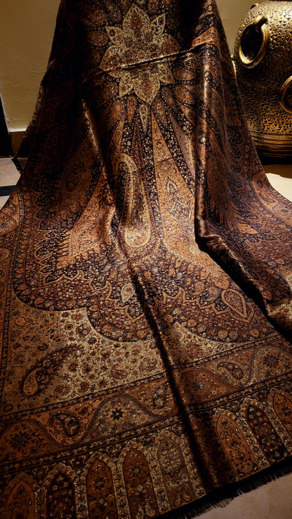 Choco brown : Reversible kaani