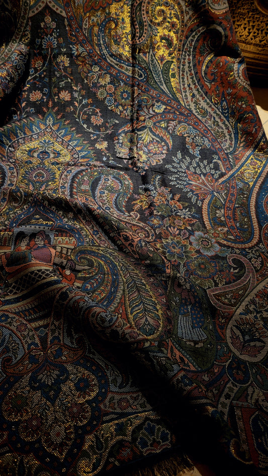 Royal mughal kanni : shawl