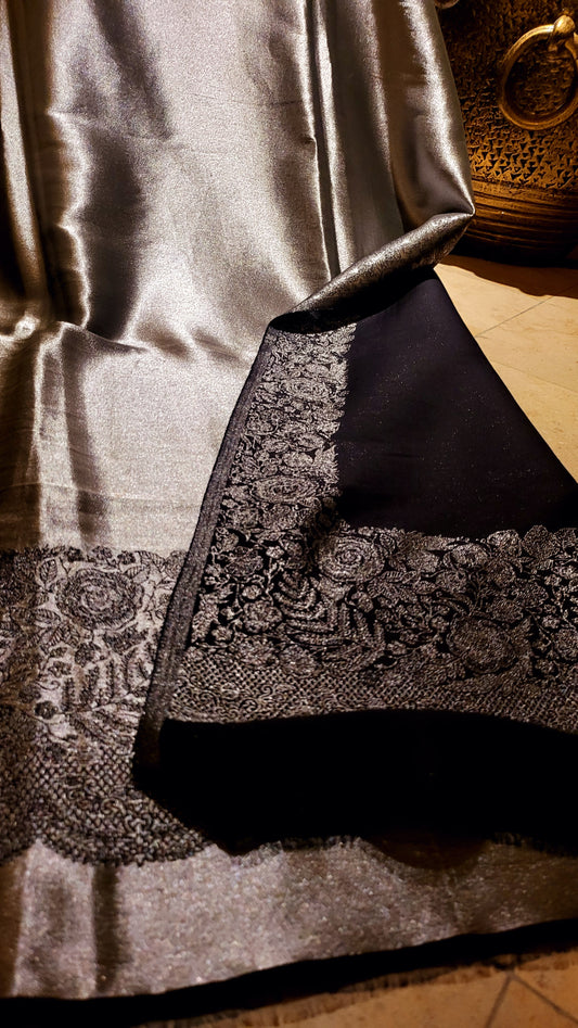 Black and silver : Moonlight shawl
