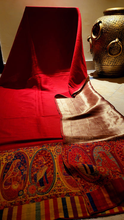 Reversible moonlight : kanni shawl