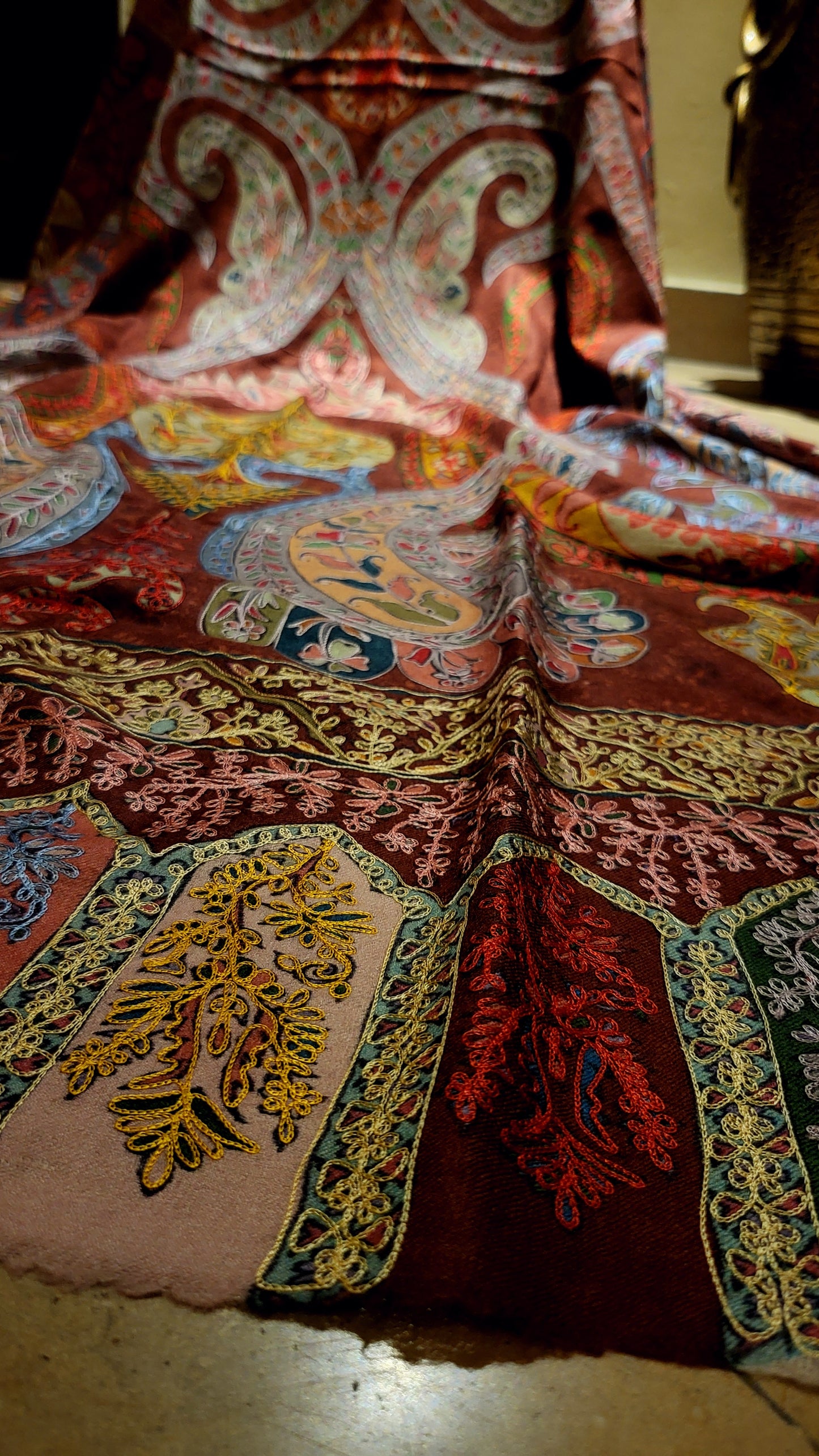 Brown love : Reelkaar shawl