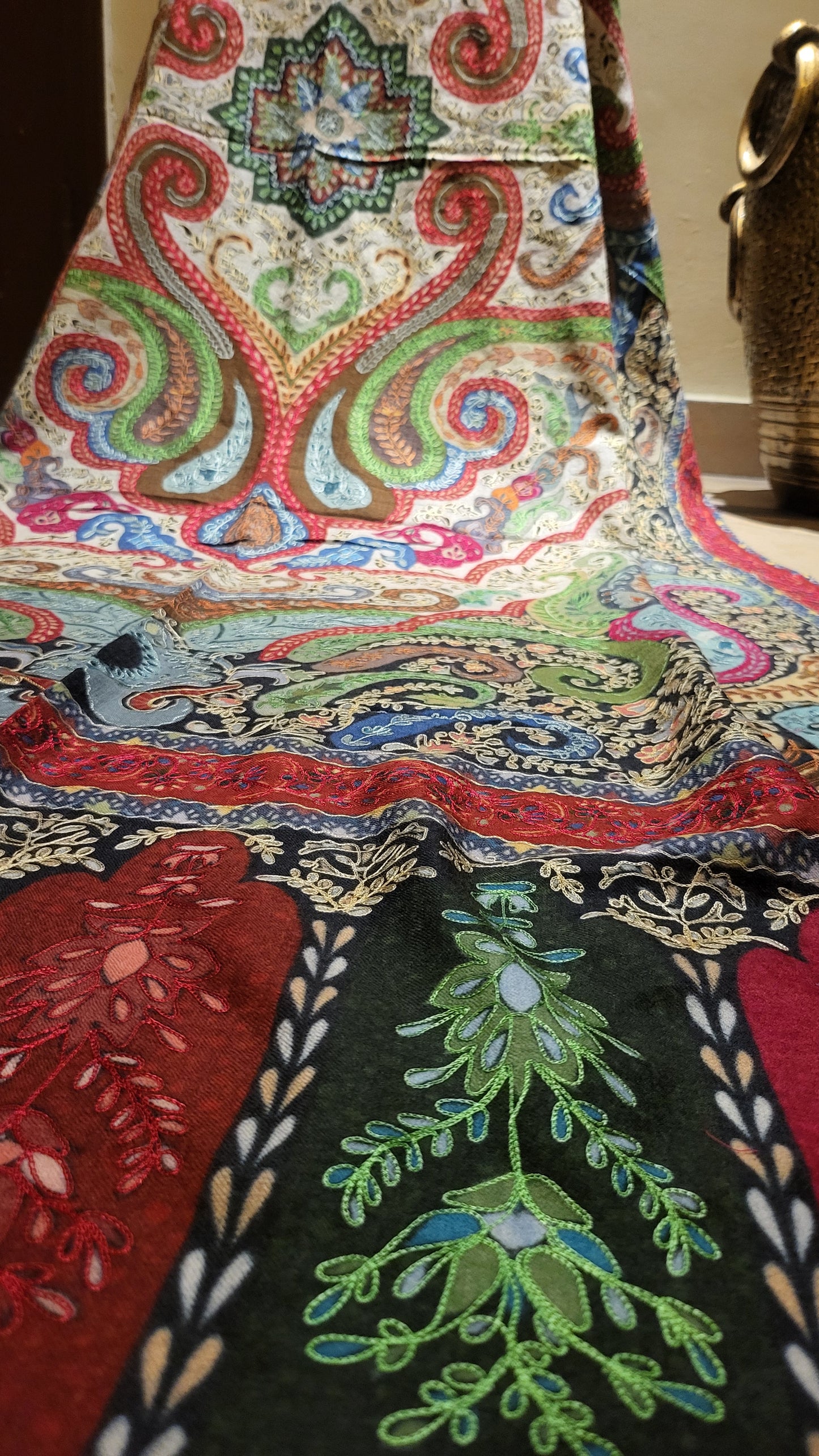 Red and more : Reelkaar shawl