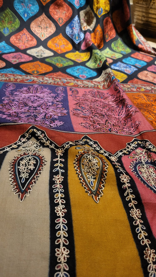 Black beauty : Reelkaar shawl