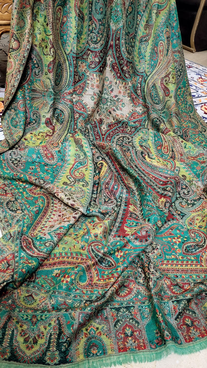 Reversible persian kaani : shawl