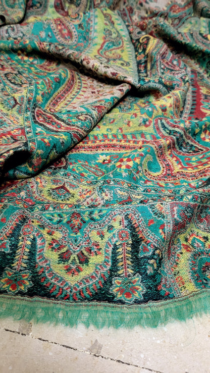 Reversible persian kaani : shawl